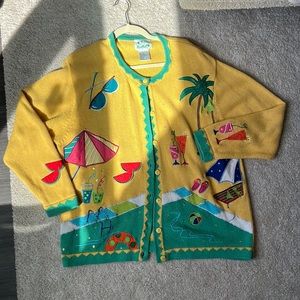 Fun summer cardigan